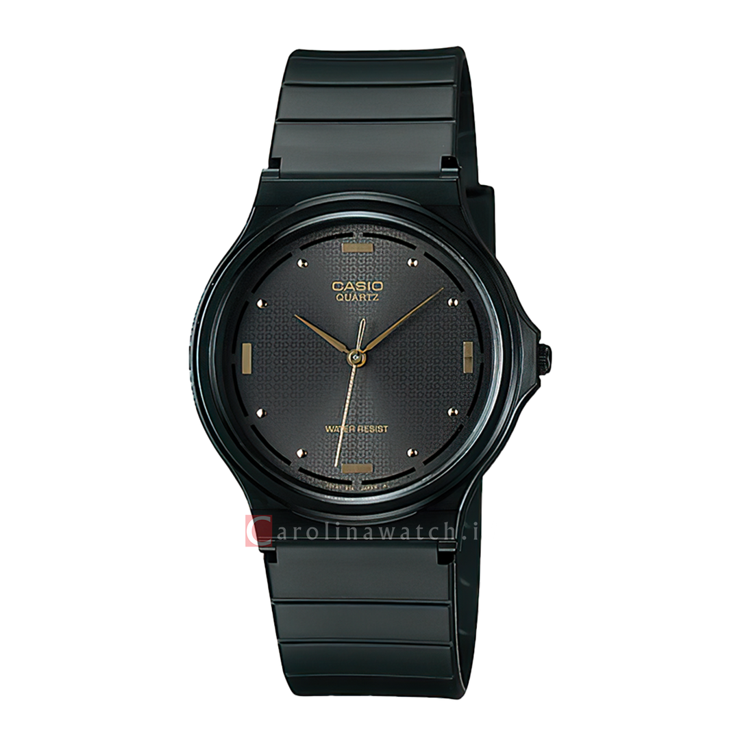 Jam Tangan Casio MQ-76-1A Black Dial Black Resin band