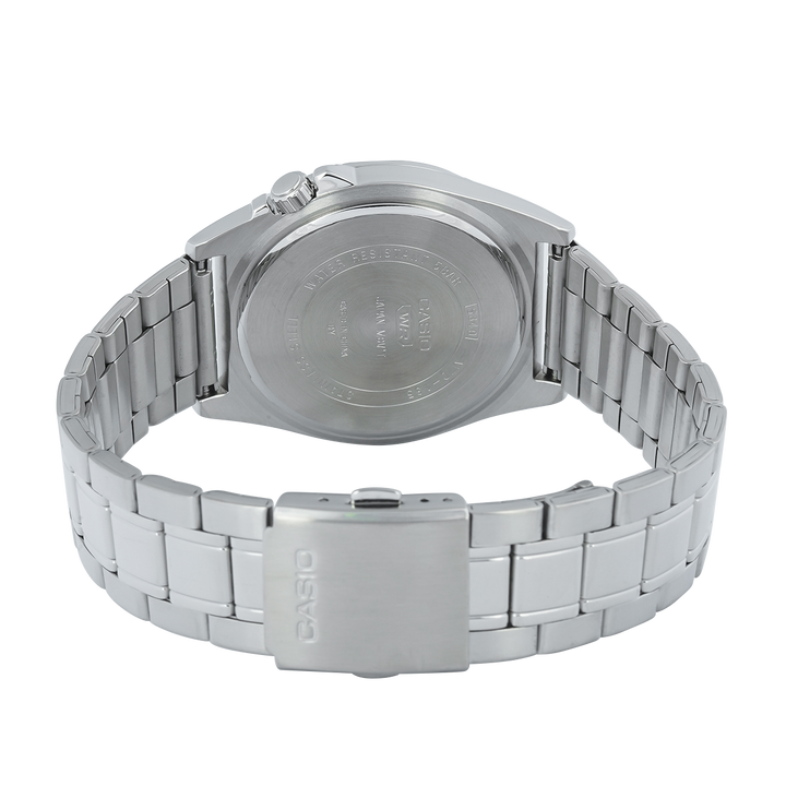 Jam Tangan Casio Standard MTD-135D-7A Men White Dial Stainless Steel Band