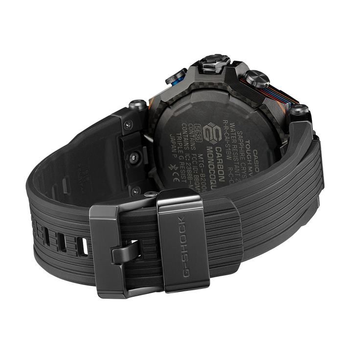 Jam Tangan CASIO G SHOCK MTG-B2000YR-1A 'City Illumination' Limited Edition Men Black Dial Black Resin Band