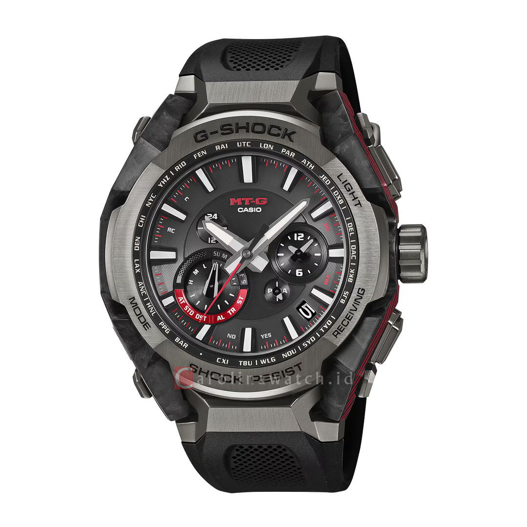 Jam Tangan Casio G-Shock MT-G MTG-B4000B-1A Men Black Dial Black Resin Band