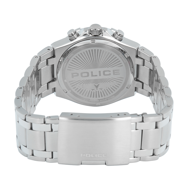 Jam Tangan Police Guardian PEWGK0082004 Men Analog Dial Stainless Steel Strap