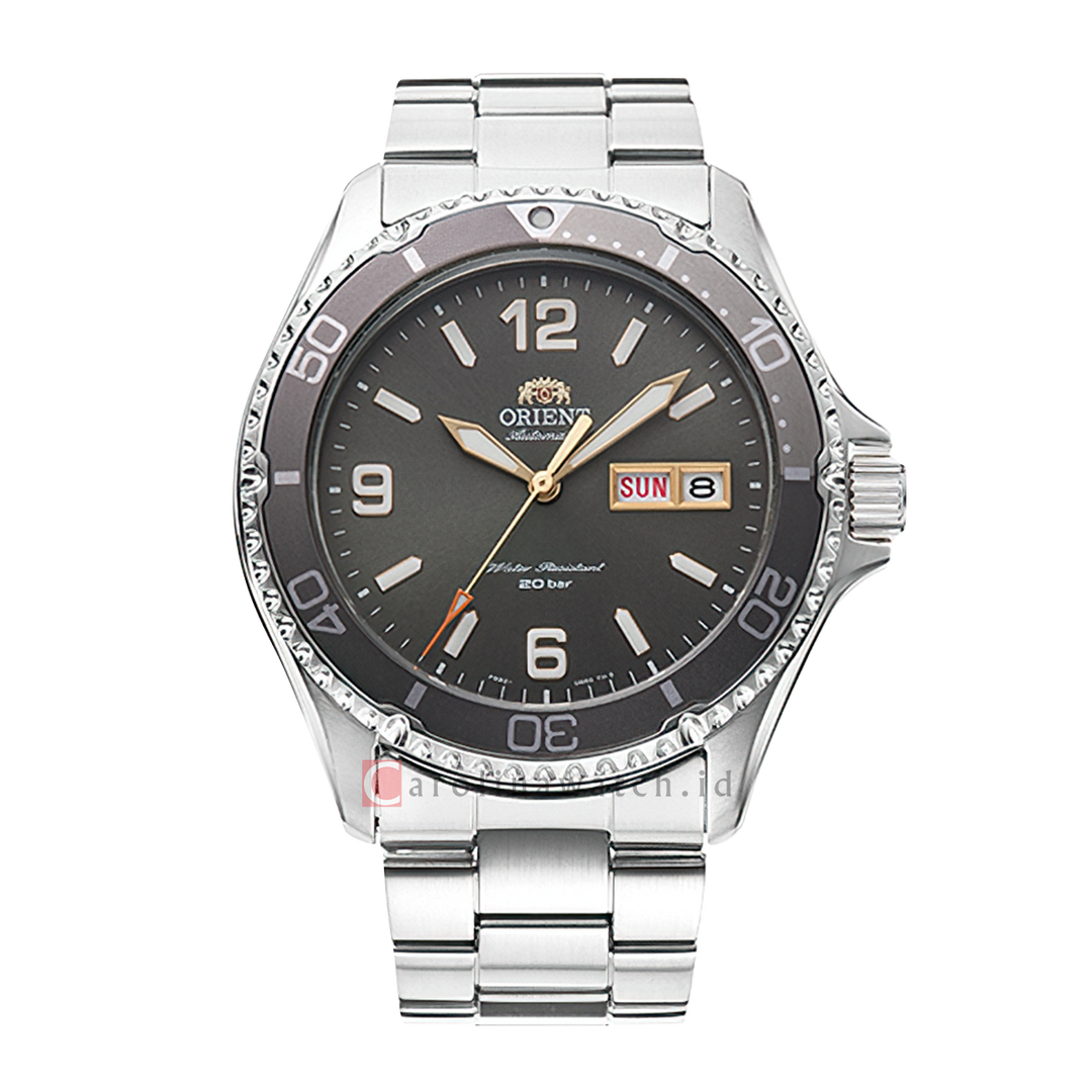 Jam Tangan Orient Mechanical Sport RA-AA0819N Men Analog Dial Stainless Steel Strap