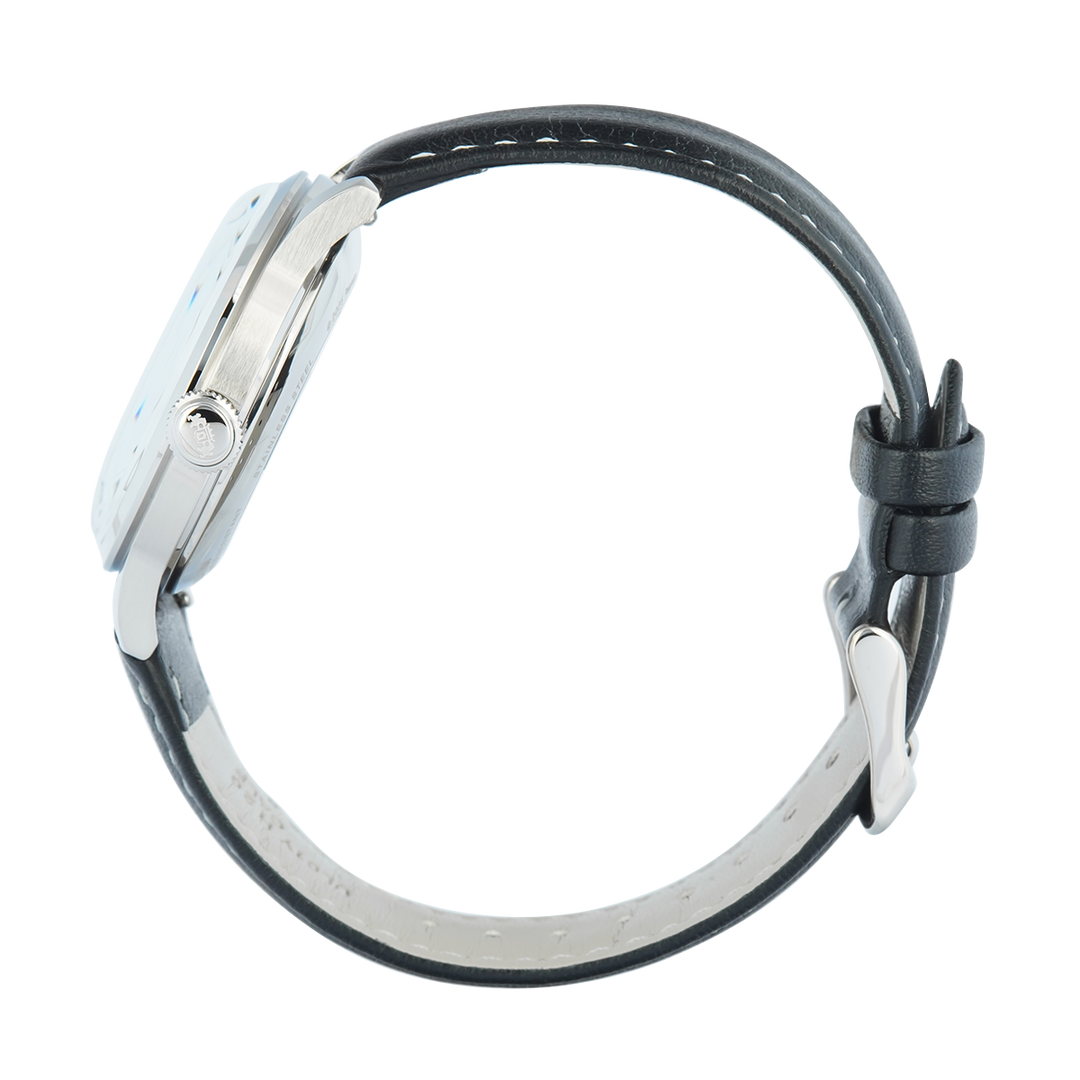 Jam Tangan Orient Classic Bambino RA-AC0M16S Men Analog Dial Black Leather Strap Limited Edition