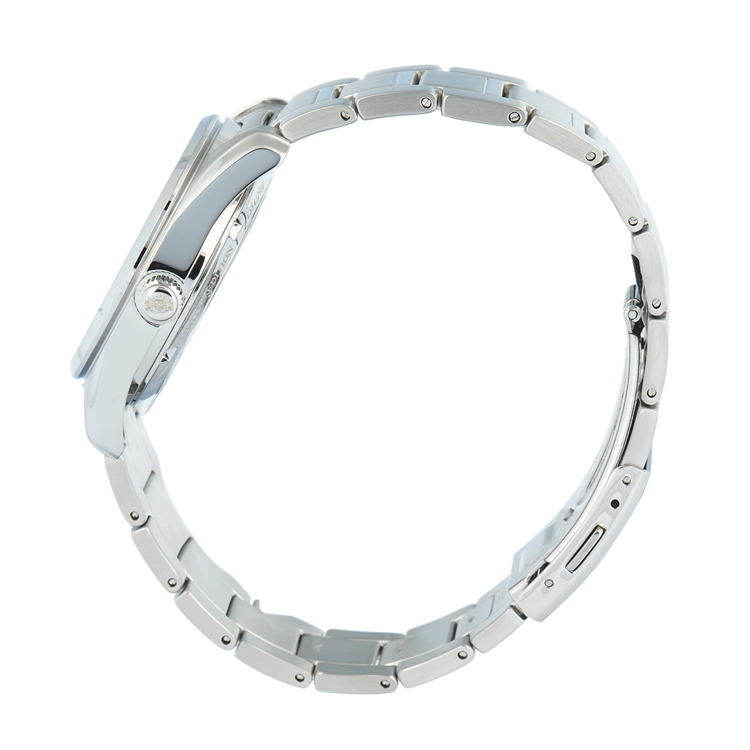 Jam Tangan Orient Contemporary Stretto RA-AC0R04N Men Grey Dial Stainless Steel Strap 75th Anniversary Limited Edition