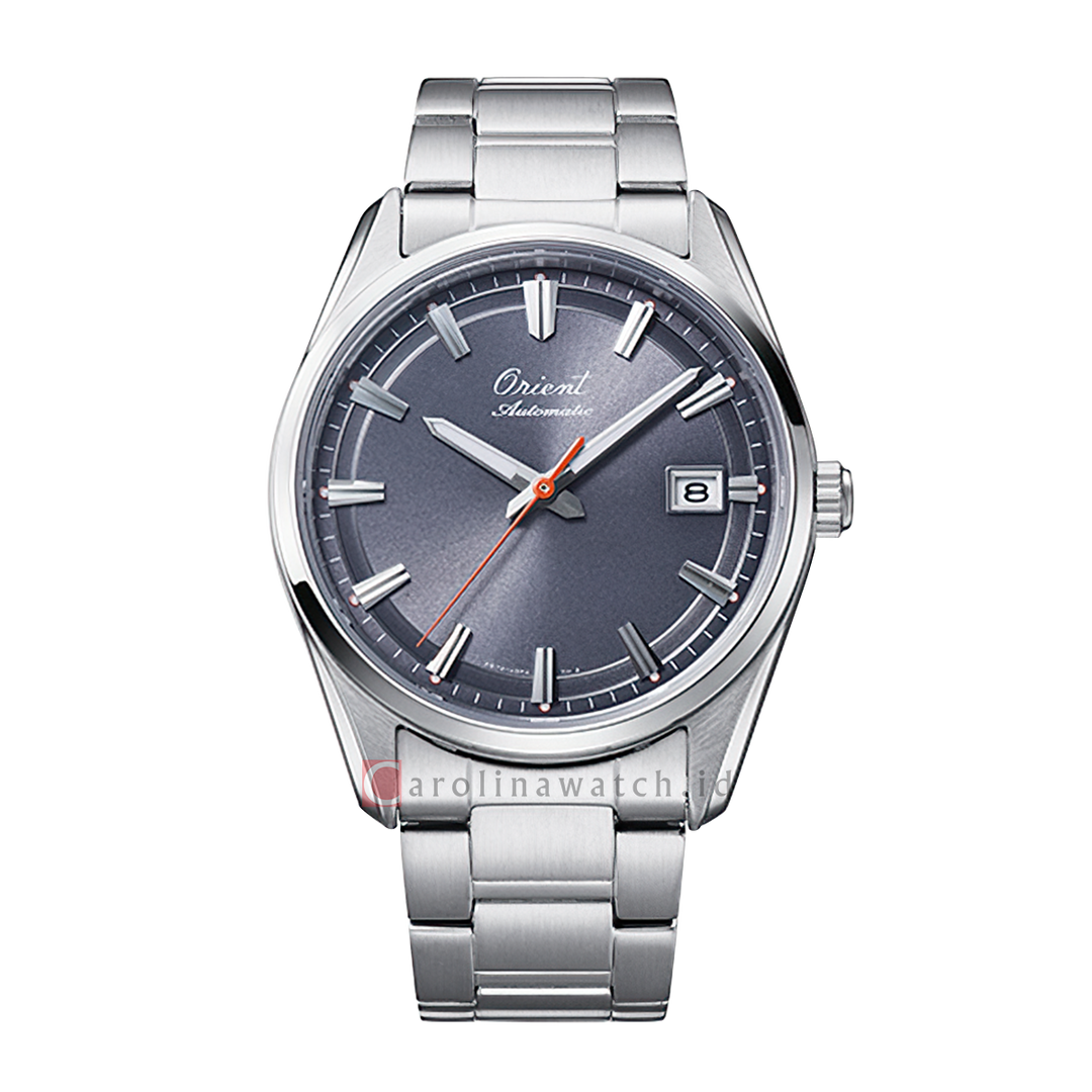 Jam Tangan Orient Contemporary Stretto RA-AC0R04N Men Grey Dial Stainless Steel Strap 75th Anniversary Limited Edition