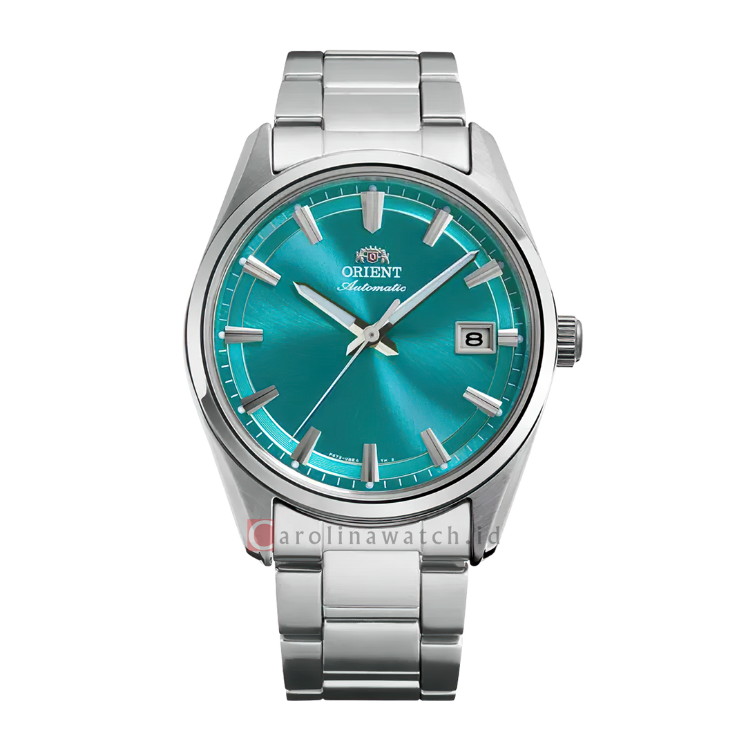 Jam Tangan Orient Stretto Date RA-AC0R06L Automatic Men Blue Dial Stainless Steel Strap Limited Edition