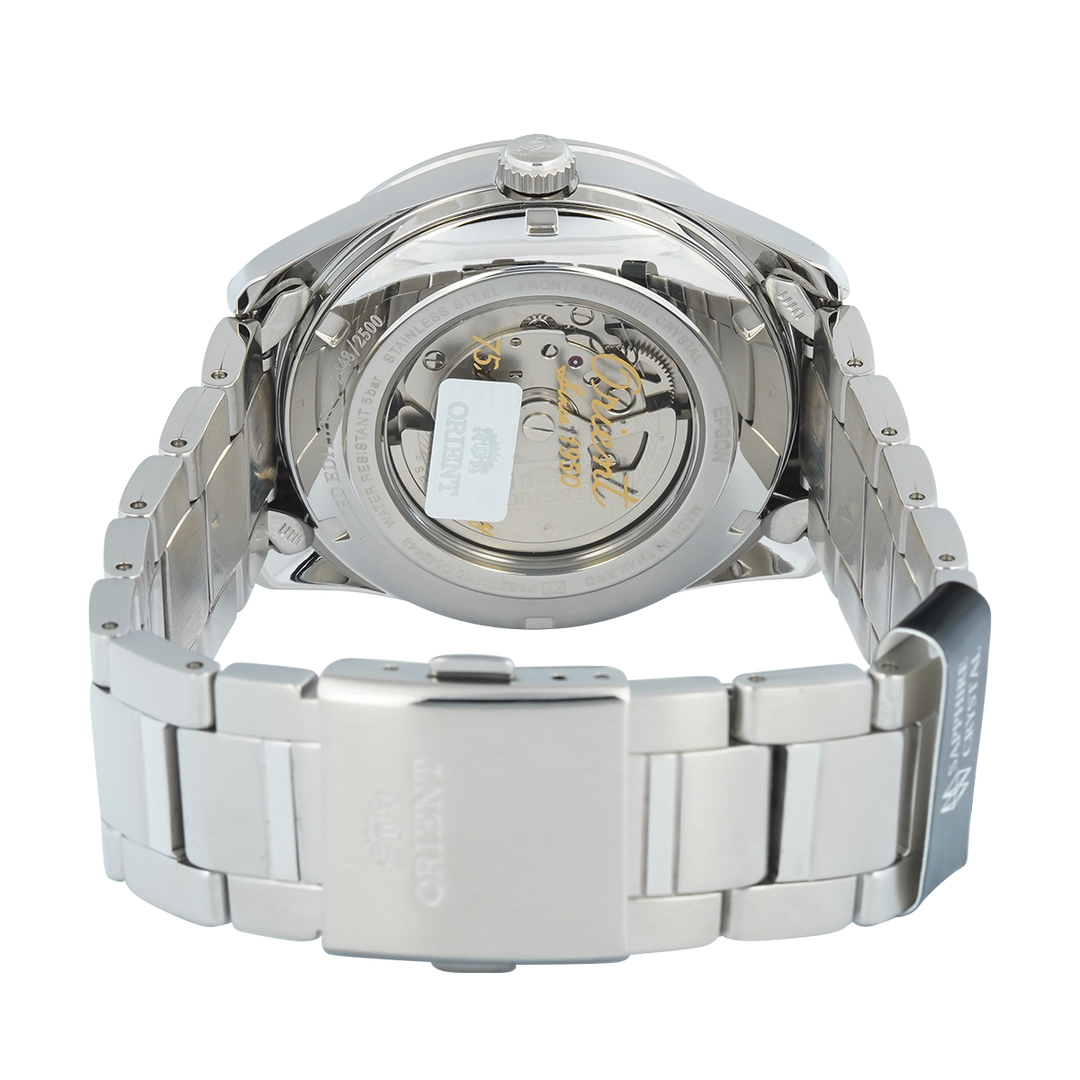 Jam Tangan Orient Contemporary Stretto RA-AK0311N Men Grey Dial Stainless Steel Strap Limited Edition