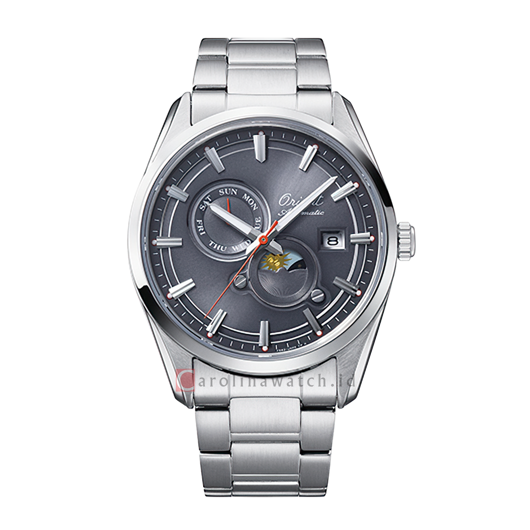 Jam Tangan Orient Contemporary Stretto RA-AK0311N Men Grey Dial Stainless Steel Strap Limited Edition
