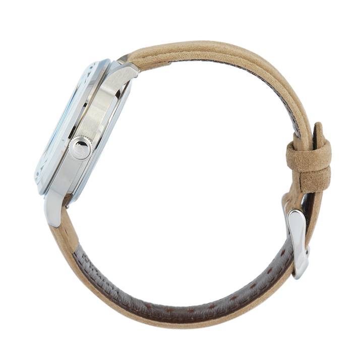 Jam Tangan Orient Classic Bambino 75th Anniversary RA-AK0808S Men Sun & Moon Analog Dial Leather Strap Limited Edition