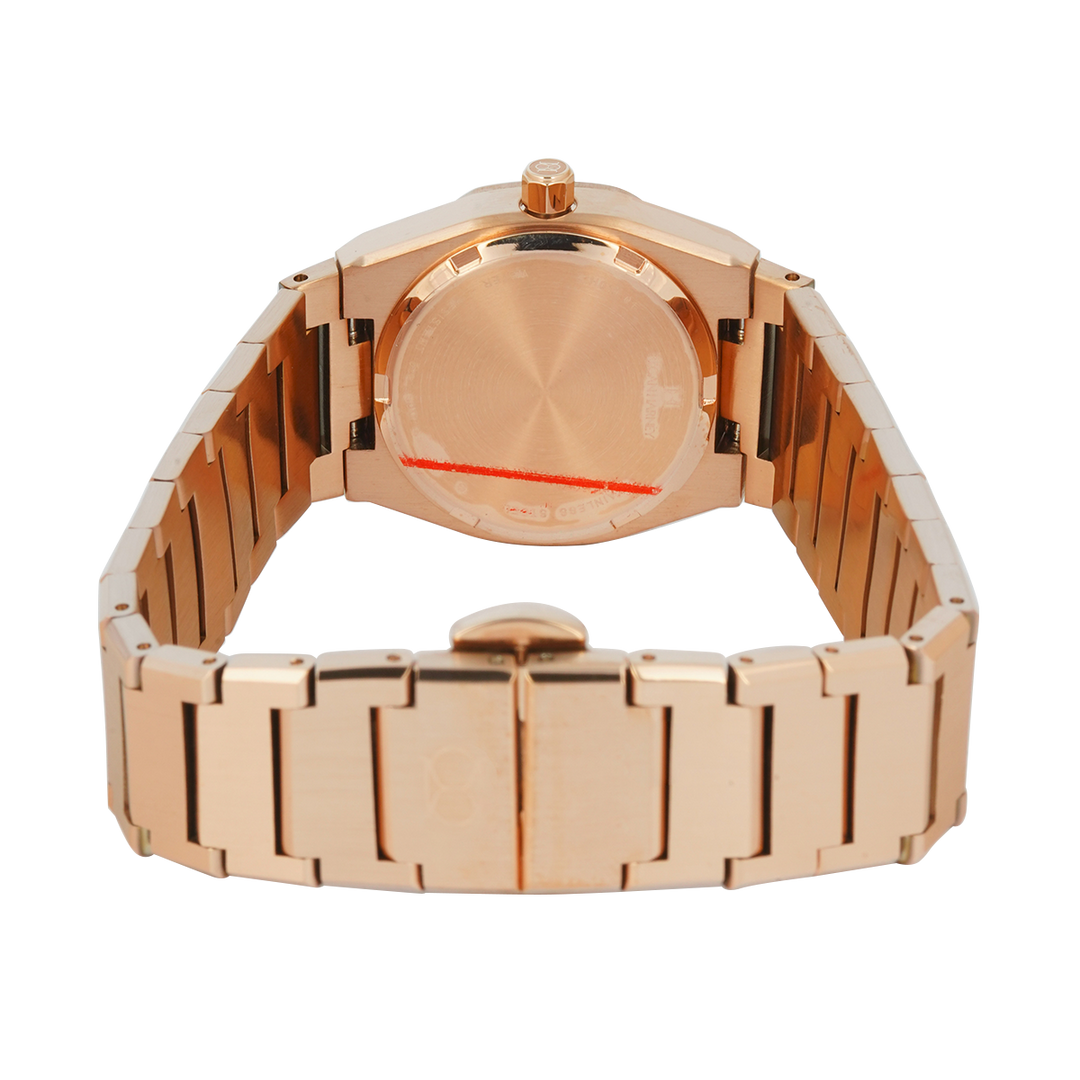 Jam Tangan Regan Harney MINI REGAL RH011-01 Women Black Dial Rose Gold Stainless Steel Strap