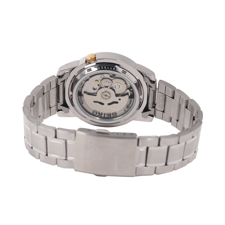 Jam Tangan Seiko 5 SNKK11K1 Automatic Men Blue Dial Stainless Steel Strap