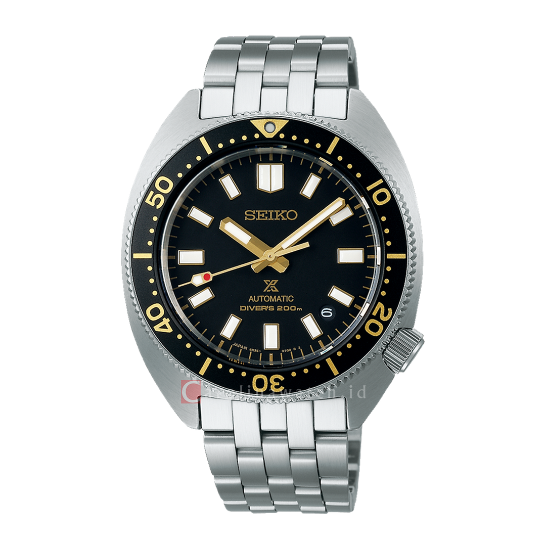 Jam Tangan Seiko Prospex SPB315J1 Heritage Turtle Slim Willard Men Automatic Stainless Steel Strap