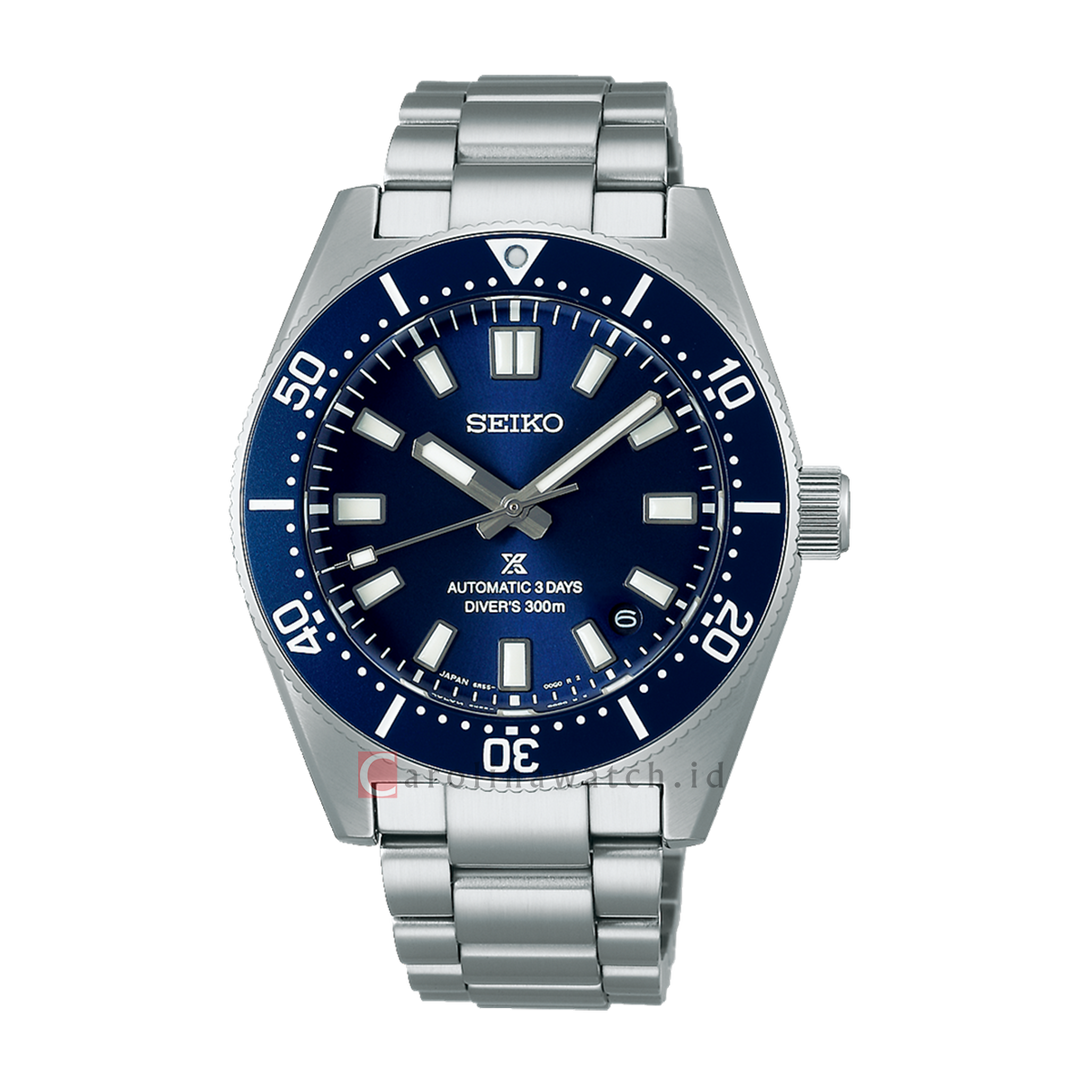 Jam Tangan Seiko Prospex SPB451J1 Sea Men Blue Dial Stainless Steel Strap