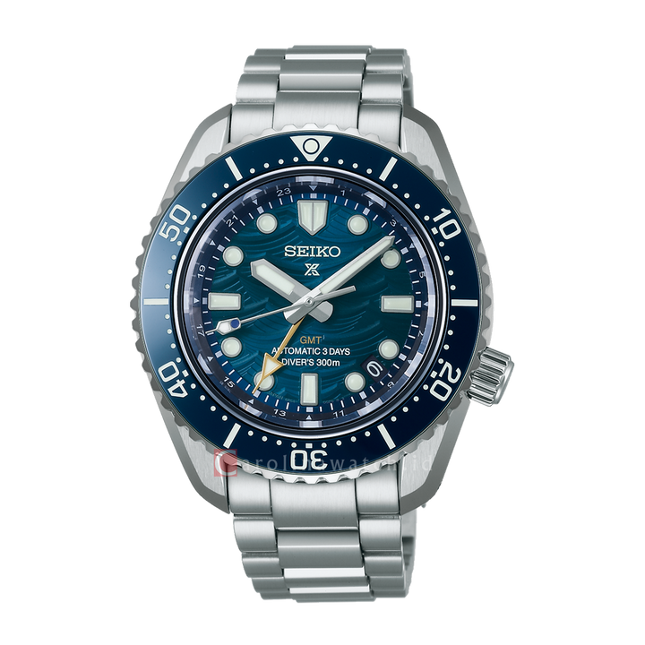 Jam Tangan Seiko Prospex Sea SPB509J1 Automatic Men Blue Dial Stainless Steel Strap