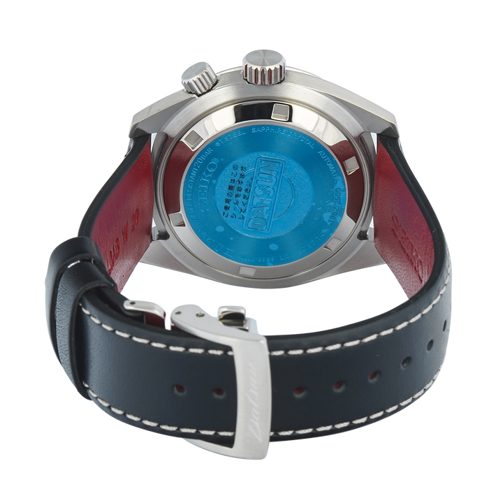 Jam Tangan Seiko Prospex SPB517J1 Speedtimer Mechanical Datsun 240Z Men Automatic Black Dial Black Leather Strap LIMITED EDITION