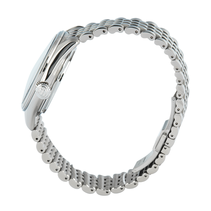 Jam Tangan Seiko Presage Classic SPB527J1 Automatic Men Open Heart Blue Dial Stainless Steel Strap