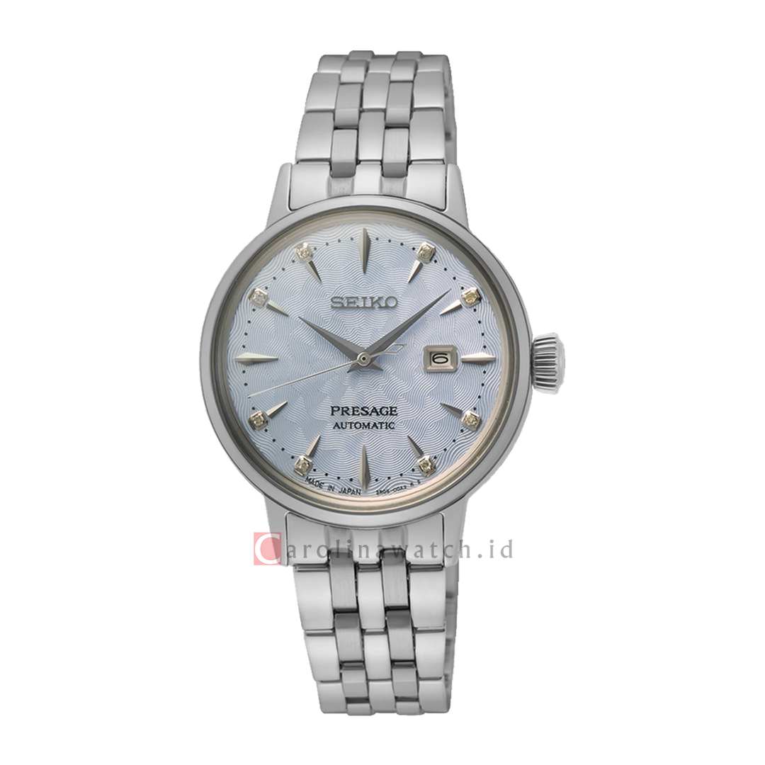 Jam Tangan Seiko Presage SRE007J1 Automatic Women Analog Dial Stainless Steel Strap