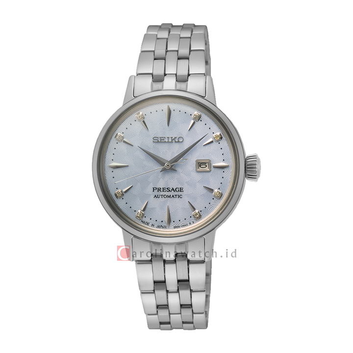 Jam Tangan Seiko Presage SRE007J1 Automatic Women Analog Dial Stainless Steel Strap