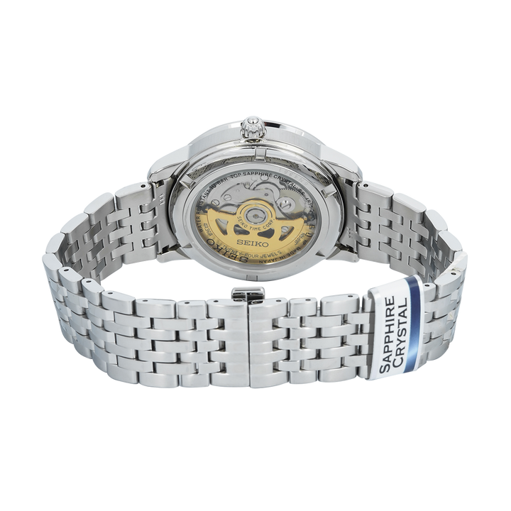 Jam Tangan Seiko Presage SRP691J1 Men Silver Dial Stainless Steel Strap