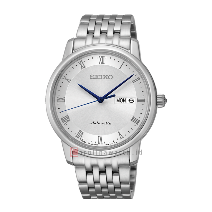 Jam Tangan Seiko Presage SRP691J1 Men Silver Dial Stainless Steel Strap