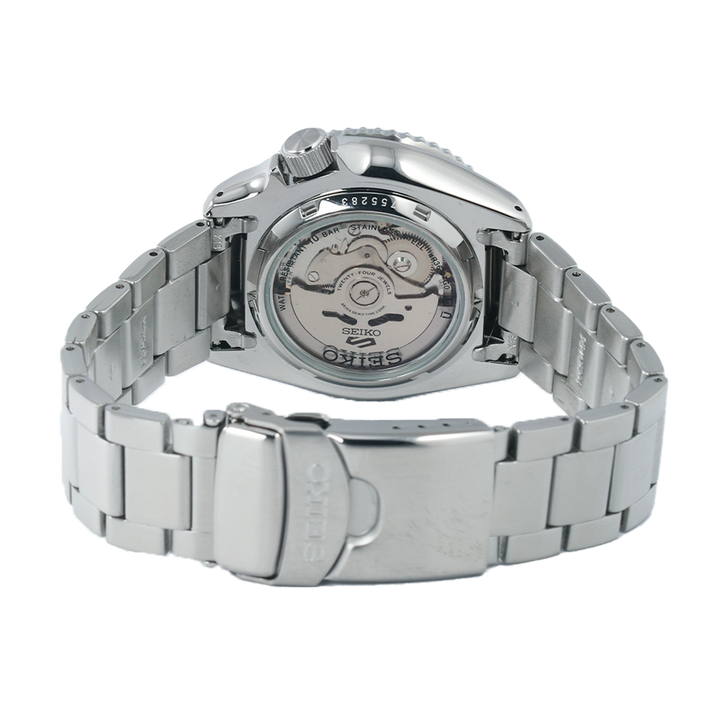 Jam Tangan Seiko 5 Sports SRPD53K1 Men SKX Sports Style Blue "Pepsi" Dial Stainless Steel Strap
