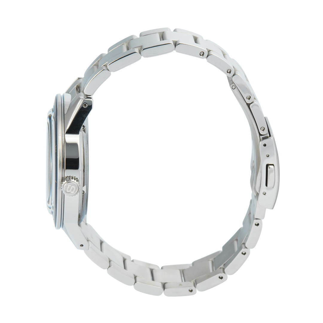 Jam Tangan Seiko Presage Style60's SRPG05J1 Men Black Dial Stainless Strap