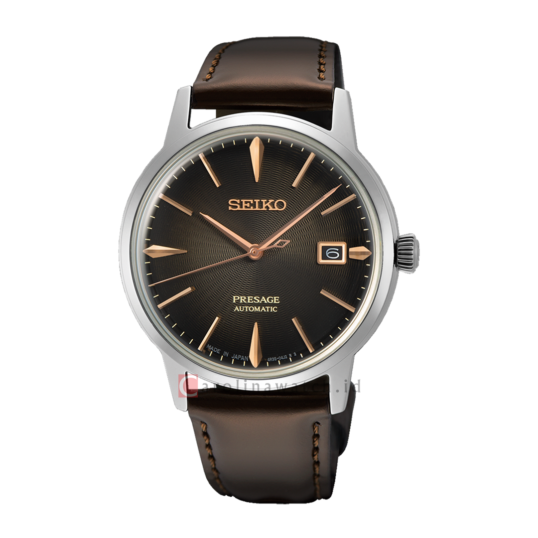 Jam Tangan Seiko Presage SRPJ17J1 Cocktail Time The Irish Coffee Gradi Carolina Watch