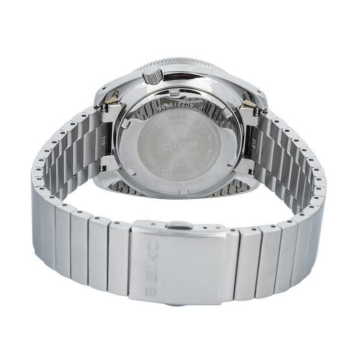 Jam Tangan Seiko 5 Sports SRPL05K1 Men Heritage Design Re-creation Black Dial + Extra Strap Limited Edition