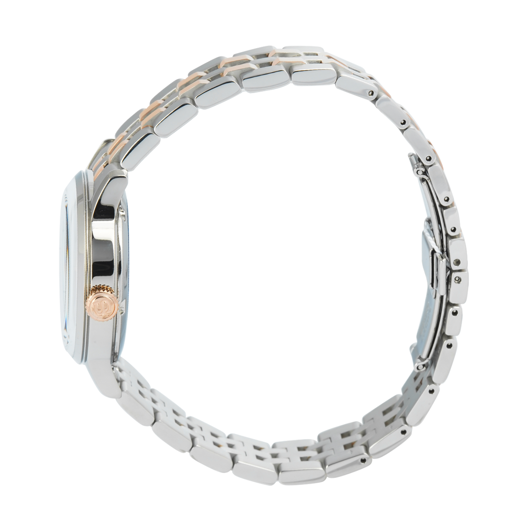 Jam Tangan Seiko Presage Springtime Cocktail Time SRPM06J1 Women Pink Dial Dual Tone Stainless Strap Limited Edition