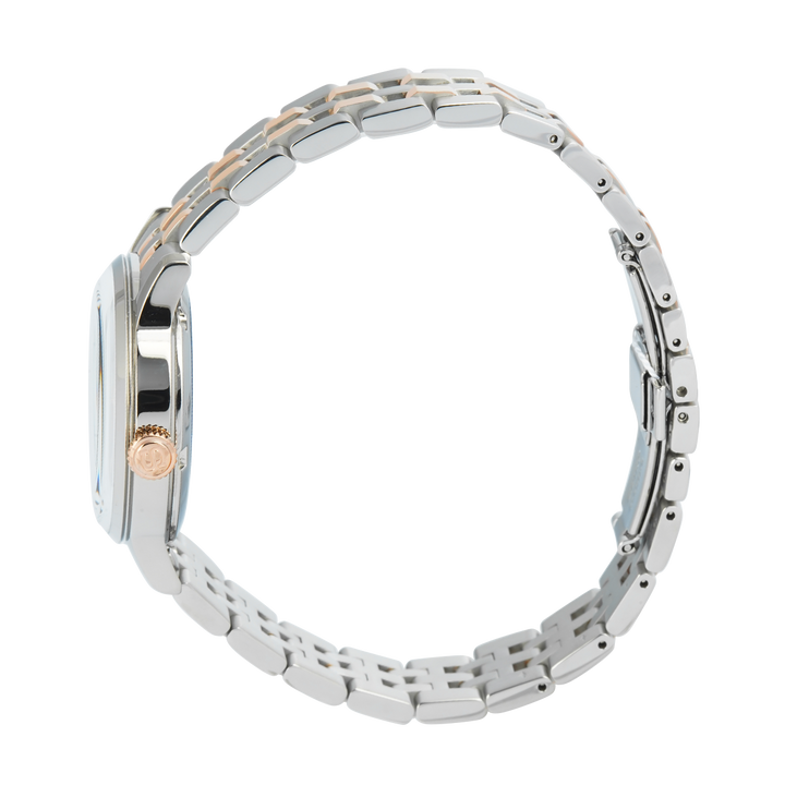 Jam Tangan Seiko Presage Springtime Cocktail Time SRPM06J1 Women Pink Dial Dual Tone Stainless Strap Limited Edition