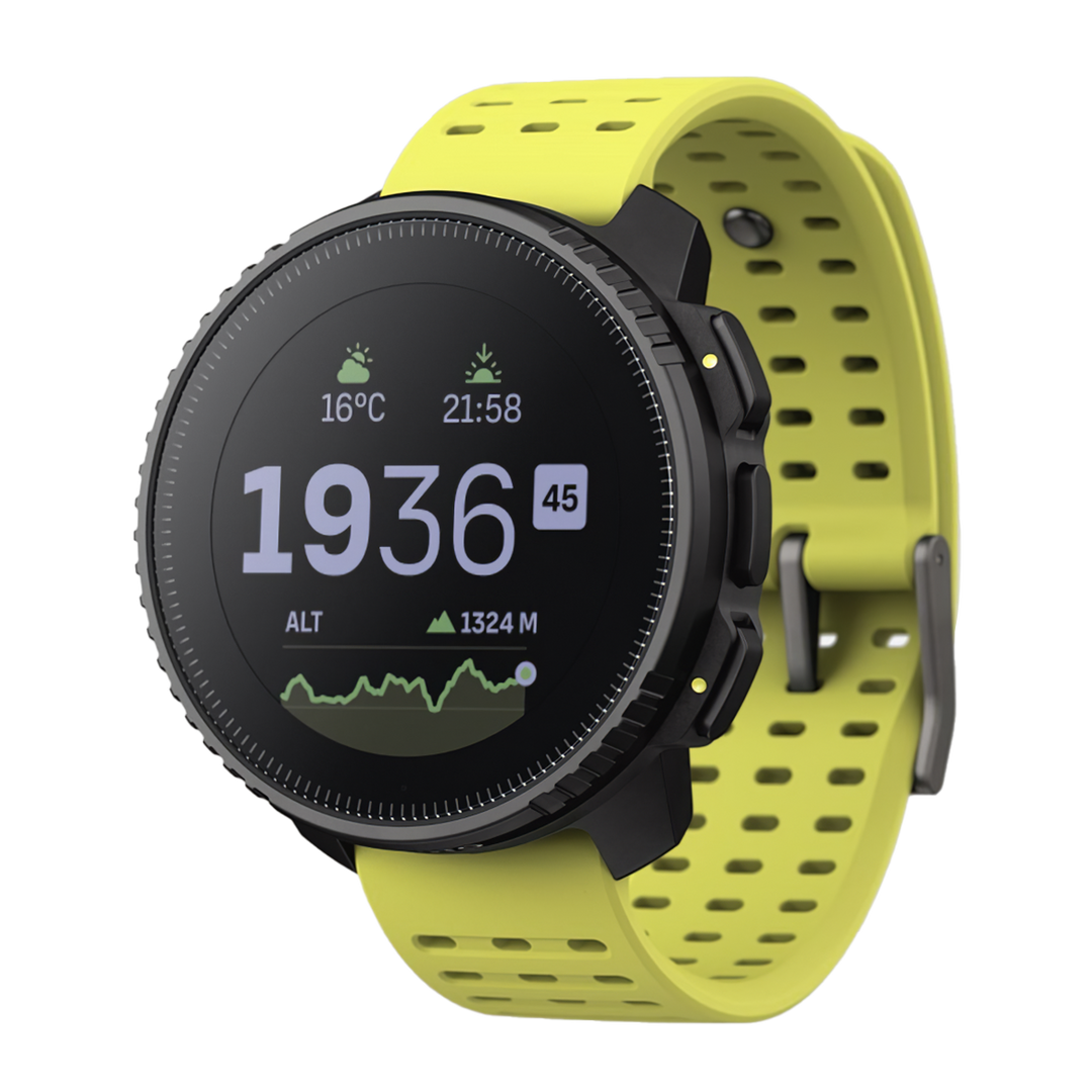 Jam Tangan SUUNTO SS050864000 Unisex - Suunto Vertical Black Lime