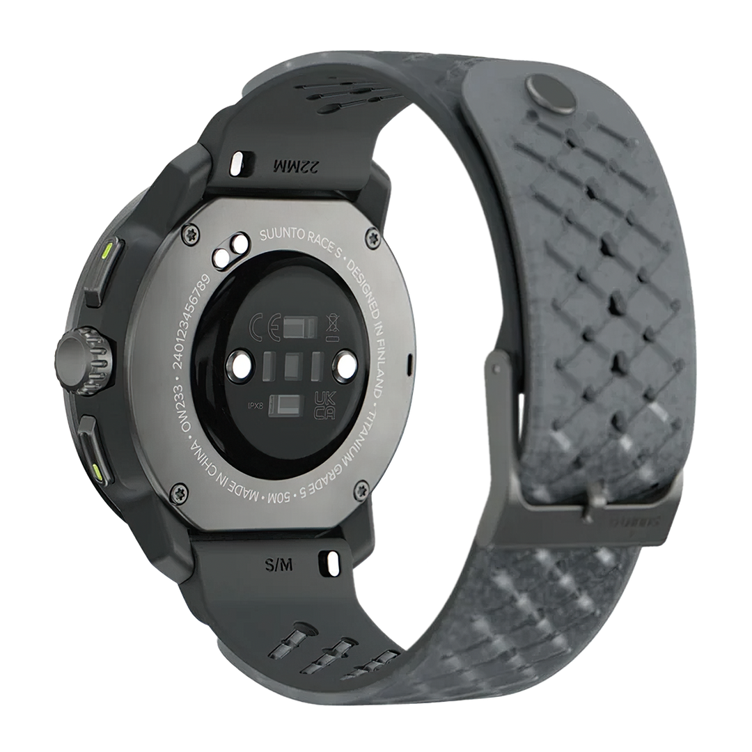 Jam Tangan SUUNTO SS051104000 Unisex - Suunto Race S Titanium Graphite