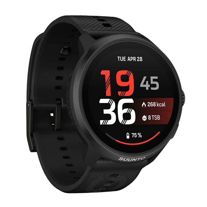 Jam Tangan SUUNTO SS051639000 Unisex - Suunto Run 2 All Black 64GB