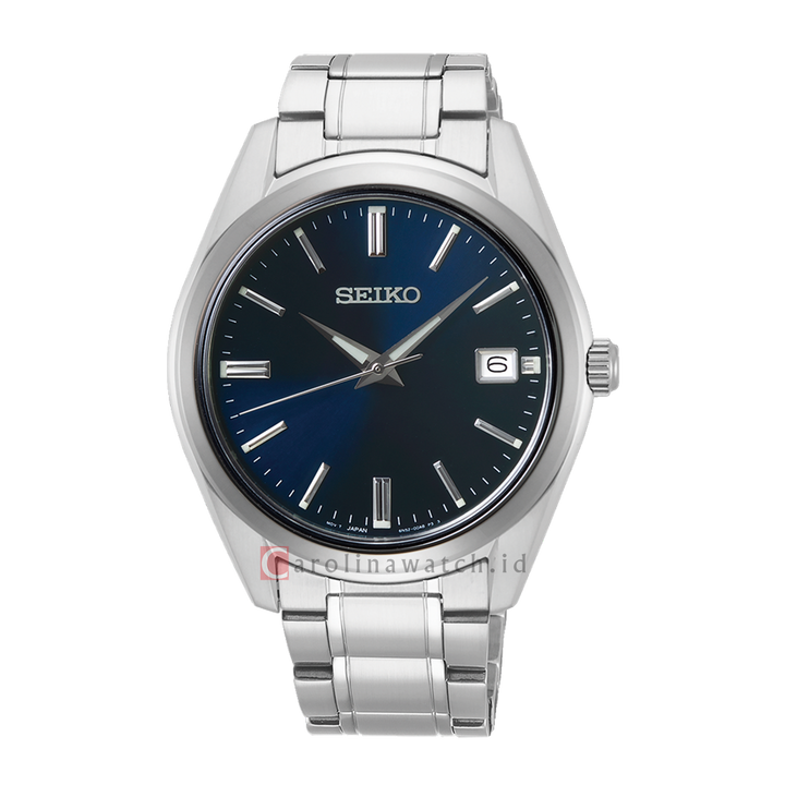 Jam Tangan Seiko Discover More SUR309P1 Men Blue Dial Stainless Steel Strap