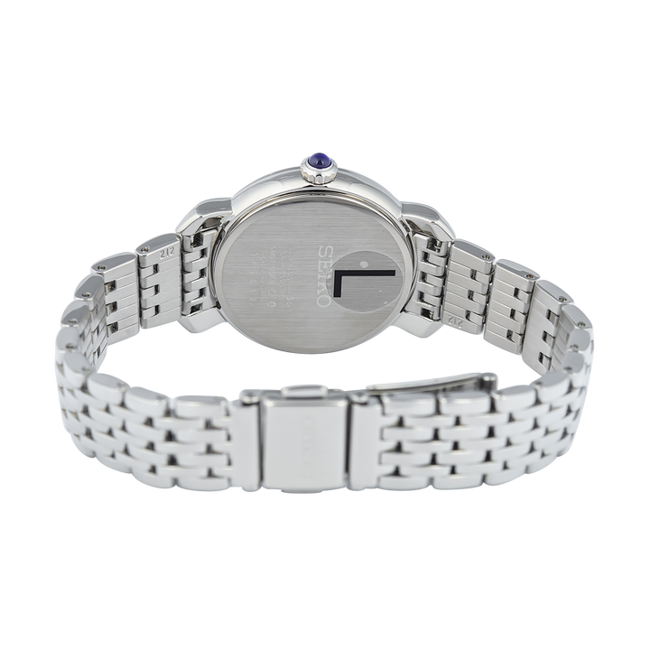 Jam Tangan Seiko Ladies SUR497P1 Discover More White Dial Stainless Steel Strap