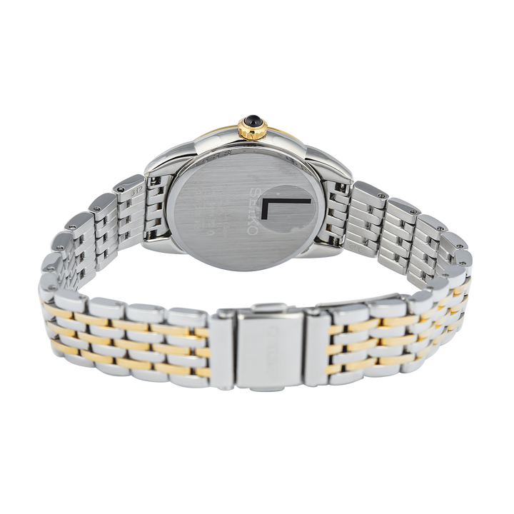 Jam Tangan Seiko Ladies SUR562P1 Dual Tone Dial Dual Tone Stainless Steel Strap