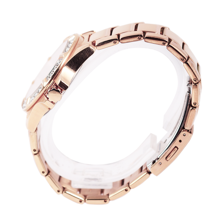 Jam Tangan Seiko SUR802P1 Women Lord Swarovski Crystal Rose Gold Dial Rose Gold Stainless Steel Strap