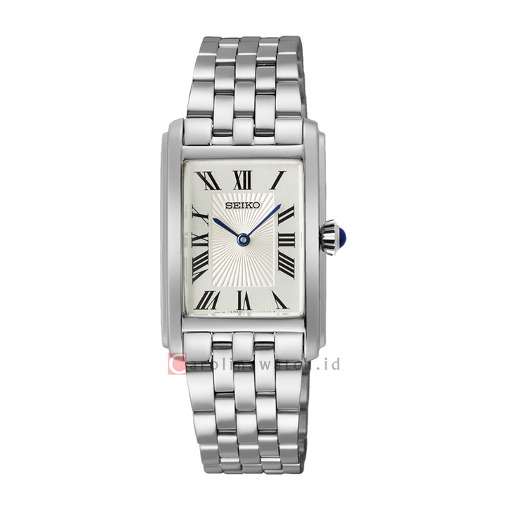 Jam Tangan Seiko Ladies SWR083P1 White Dial Stainless Steel Strap