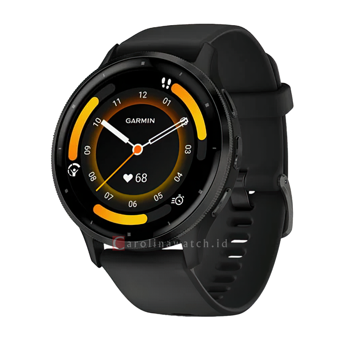 Jam Tangan Garmin Venue 3 VENU3BLACKSLATE Unisex GPS Activity Tracker Watch