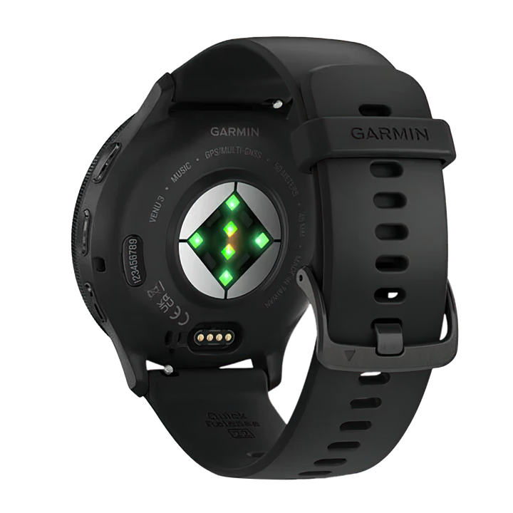 Jam Tangan Garmin Venue 3 VENU3BLACKSLATE Unisex GPS Activity Tracker Watch