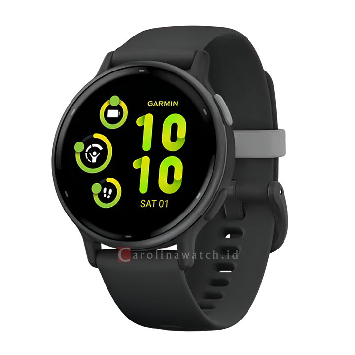 Jam Tangan Garmin Vívoactive 5 VIVOACTIVE5WIFIBLACKSLATE Unisex GPS Health Watch With Heart Rate Monitor
