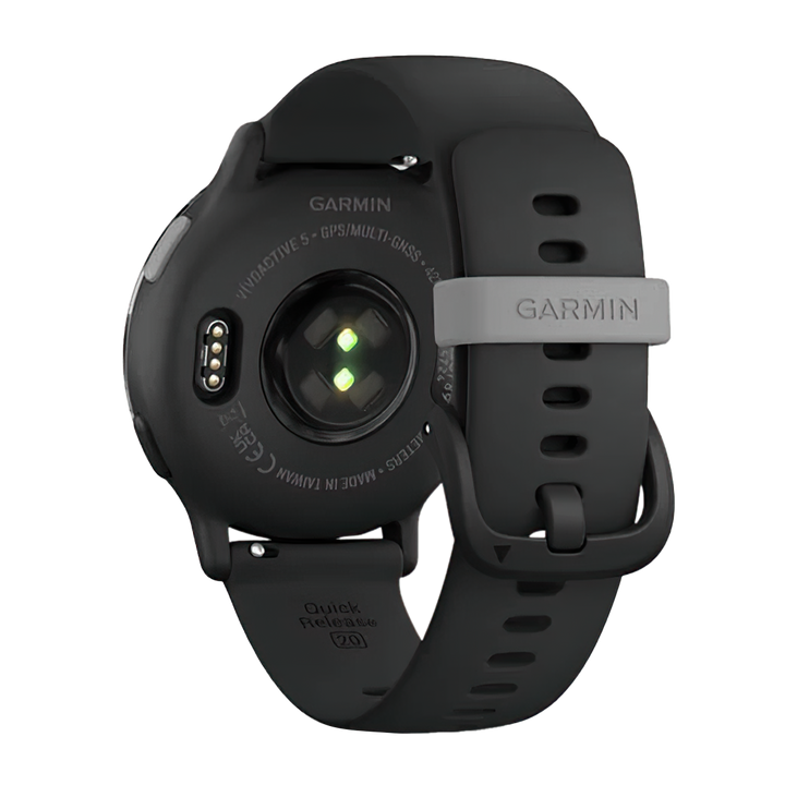 Jam Tangan Garmin Vívoactive 5 VIVOACTIVE5WIFIBLACKSLATE Unisex GPS Health Watch With Heart Rate Monitor