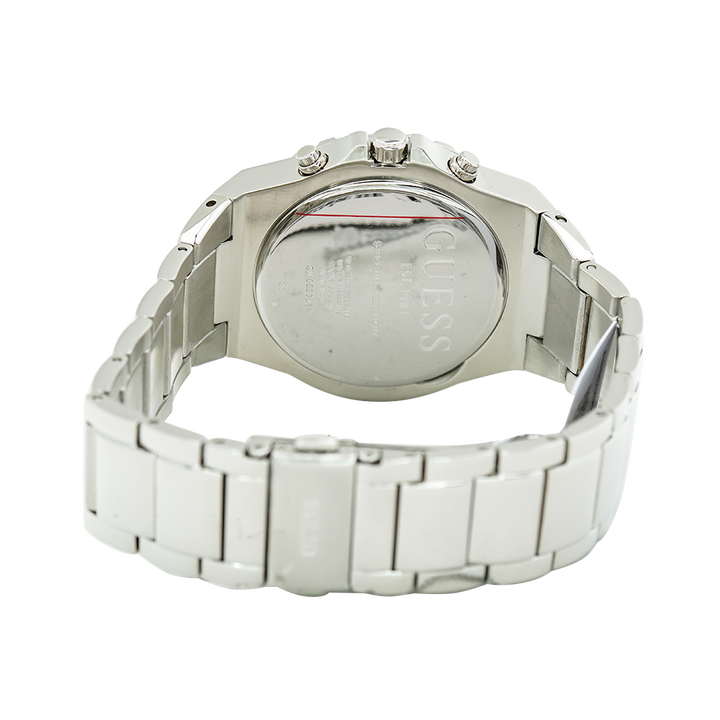 Jam Tangan GUESS W0037L1 Women Silver Dial Stainless Steel Strap