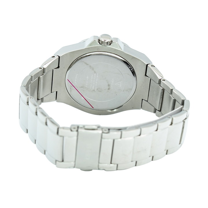 Jam Tangan GUESS W0274L1 Women Silver Dial Stainless Steel Strap