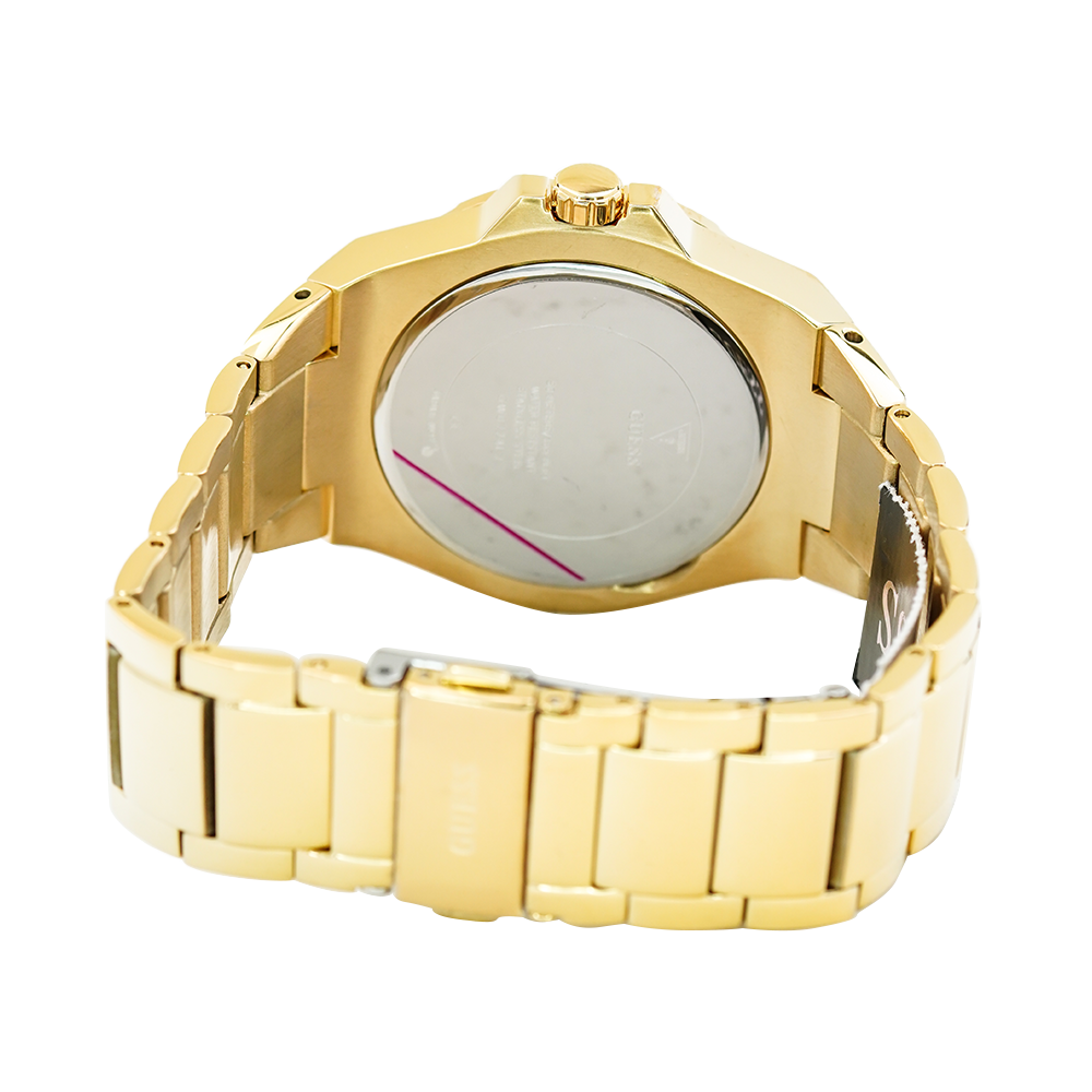 Jam Tangan GUESS W0274L2 Women Gold Dial Gold Stainless Steel Strap