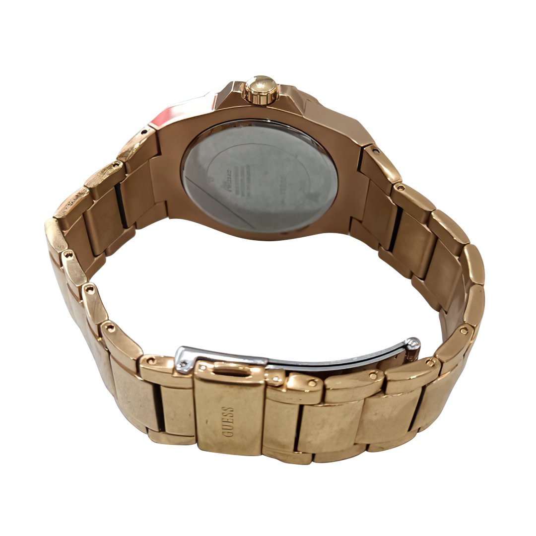 Jam Tangan GUESS W0274L3 Women Rose Gold Dial Rose Gold Stainless Steel Strap