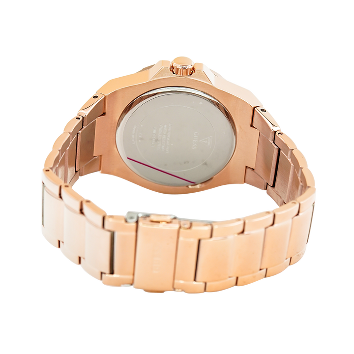 Jam Tangan GUESS W0274L3 Women Rose Gold Dial Rose Gold Stainless Steel Strap