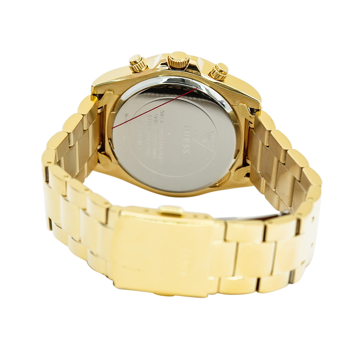 Jam Tangan GUESS W0314L2 Women Gold Dial Gold Stainless Steel Strap