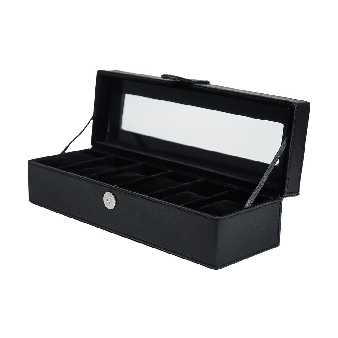 Watch Box / Kotak Jam Tangan Premium isi 6pcs
