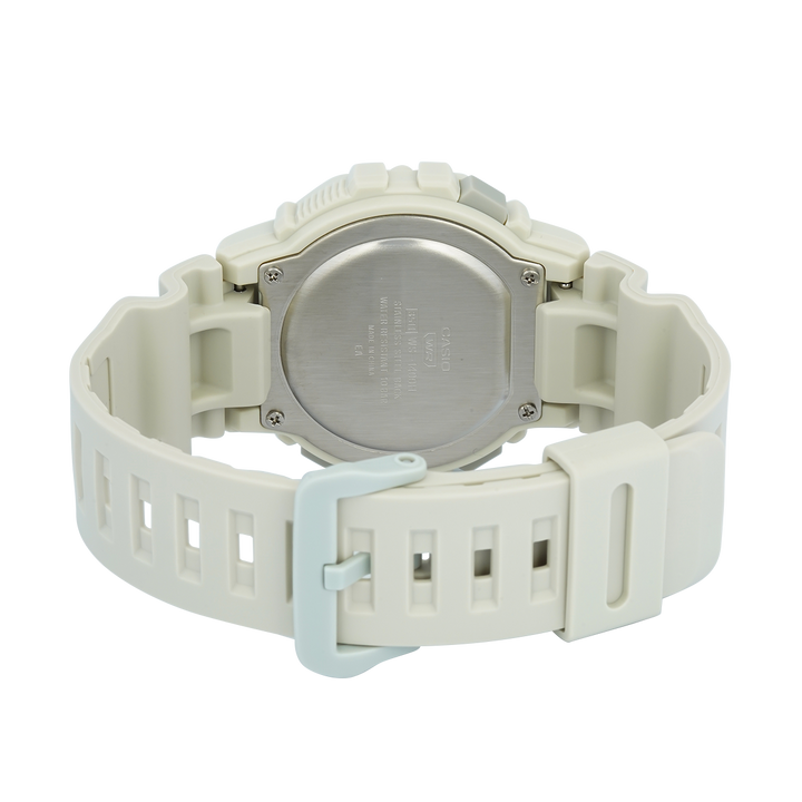 Jam Tangan Casio Standard WS-1400H-8A Men 10 Years Battery Digital Dial White Resin Band